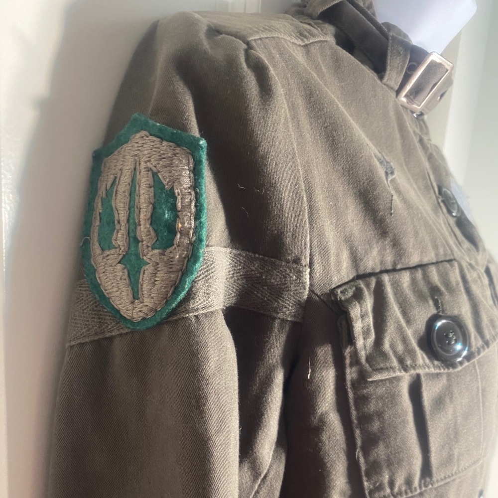 Unit Military Style Utility Jacket Size M - Picture 4 of 8